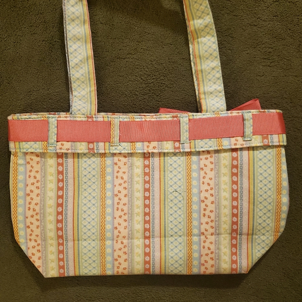 Longaberger Spring Parade Tote Bag - Picture 4 of 5